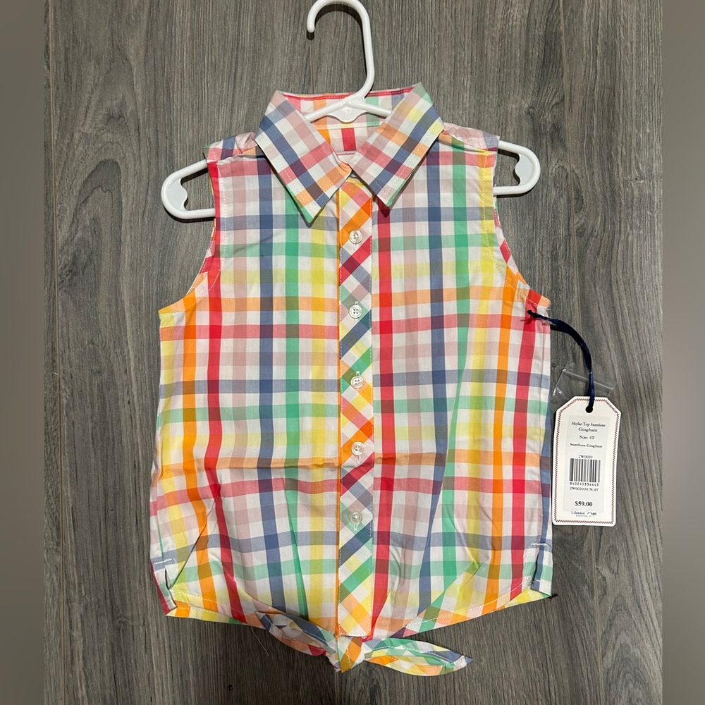 Classic Prep size 4 top- NWT